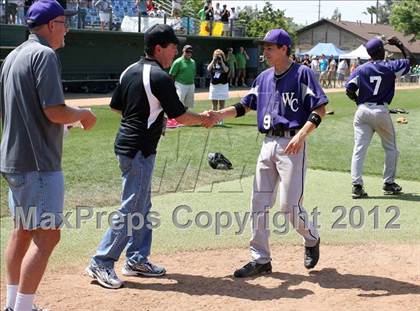 Thumbnail 1 in Paraclete vs. Woodcrest Christian (CIF SS D5 Final) photogallery.