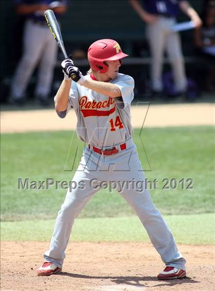 Thumbnail 2 in Paraclete vs. Woodcrest Christian (CIF SS D5 Final) photogallery.