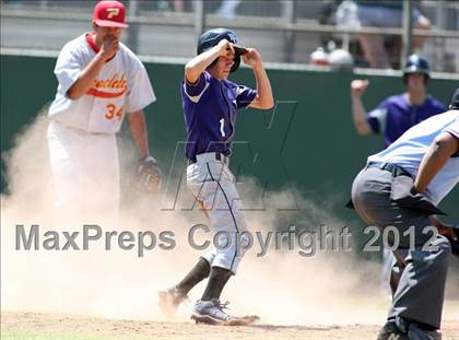 Thumbnail 2 in Paraclete vs. Woodcrest Christian (CIF SS D5 Final) photogallery.