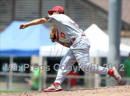 Thumbnail 2 in Paraclete vs. Woodcrest Christian (CIF SS D5 Final) photogallery.