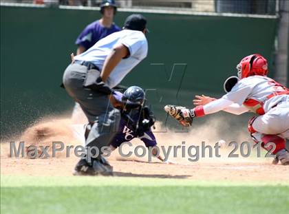 Thumbnail 3 in Paraclete vs. Woodcrest Christian (CIF SS D5 Final) photogallery.