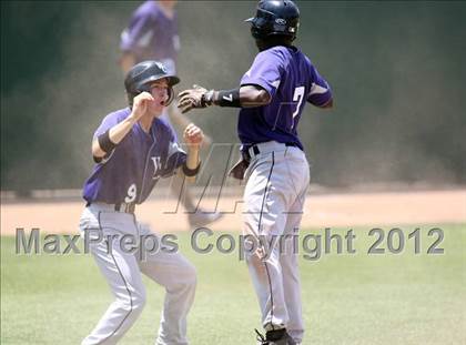 Thumbnail 2 in Paraclete vs. Woodcrest Christian (CIF SS D5 Final) photogallery.