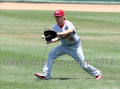 Thumbnail 3 in Paraclete vs. Woodcrest Christian (CIF SS D5 Final) photogallery.