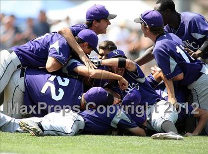 Thumbnail 2 in Paraclete vs. Woodcrest Christian (CIF SS D5 Final) photogallery.