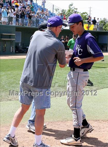 Thumbnail 2 in Paraclete vs. Woodcrest Christian (CIF SS D5 Final) photogallery.