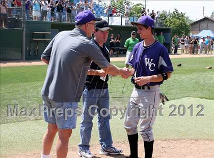 Thumbnail 1 in Paraclete vs. Woodcrest Christian (CIF SS D5 Final) photogallery.