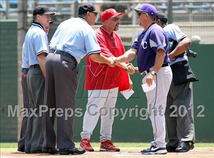 Thumbnail 3 in Paraclete vs. Woodcrest Christian (CIF SS D5 Final) photogallery.
