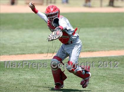 Thumbnail 1 in Paraclete vs. Woodcrest Christian (CIF SS D5 Final) photogallery.