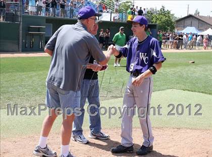 Thumbnail 2 in Paraclete vs. Woodcrest Christian (CIF SS D5 Final) photogallery.