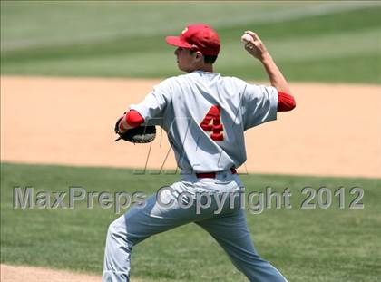 Thumbnail 2 in Paraclete vs. Woodcrest Christian (CIF SS D5 Final) photogallery.