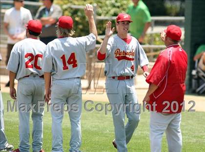 Thumbnail 2 in Paraclete vs. Woodcrest Christian (CIF SS D5 Final) photogallery.