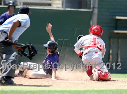 Thumbnail 2 in Paraclete vs. Woodcrest Christian (CIF SS D5 Final) photogallery.