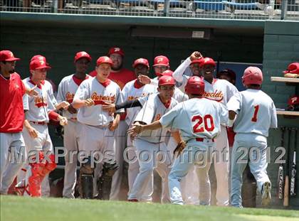 Thumbnail 3 in Paraclete vs. Woodcrest Christian (CIF SS D5 Final) photogallery.
