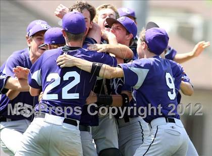 Thumbnail 2 in Paraclete vs. Woodcrest Christian (CIF SS D5 Final) photogallery.