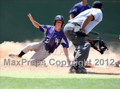 Thumbnail 1 in Paraclete vs. Woodcrest Christian (CIF SS D5 Final) photogallery.