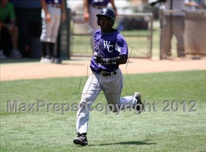 Thumbnail 3 in Paraclete vs. Woodcrest Christian (CIF SS D5 Final) photogallery.