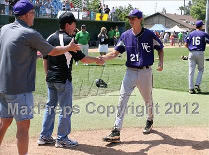 Thumbnail 1 in Paraclete vs. Woodcrest Christian (CIF SS D5 Final) photogallery.