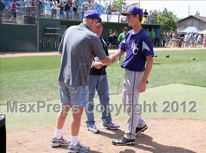 Thumbnail 2 in Paraclete vs. Woodcrest Christian (CIF SS D5 Final) photogallery.