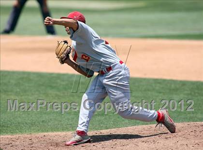 Thumbnail 2 in Paraclete vs. Woodcrest Christian (CIF SS D5 Final) photogallery.