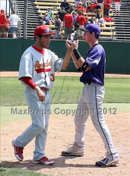 Thumbnail 3 in Paraclete vs. Woodcrest Christian (CIF SS D5 Final) photogallery.