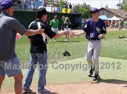 Thumbnail 1 in Paraclete vs. Woodcrest Christian (CIF SS D5 Final) photogallery.
