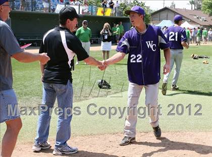 Thumbnail 3 in Paraclete vs. Woodcrest Christian (CIF SS D5 Final) photogallery.