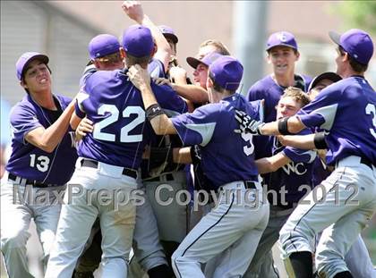 Thumbnail 1 in Paraclete vs. Woodcrest Christian (CIF SS D5 Final) photogallery.