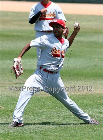 Thumbnail 2 in Paraclete vs. Woodcrest Christian (CIF SS D5 Final) photogallery.