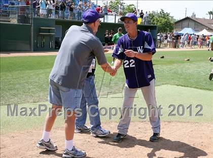 Thumbnail 1 in Paraclete vs. Woodcrest Christian (CIF SS D5 Final) photogallery.