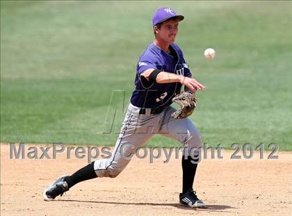 Thumbnail 3 in Paraclete vs. Woodcrest Christian (CIF SS D5 Final) photogallery.