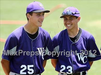 Thumbnail 2 in Paraclete vs. Woodcrest Christian (CIF SS D5 Final) photogallery.