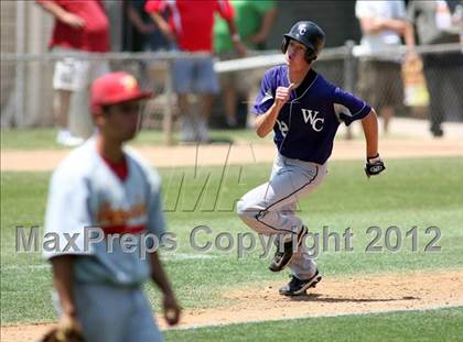 Thumbnail 1 in Paraclete vs. Woodcrest Christian (CIF SS D5 Final) photogallery.