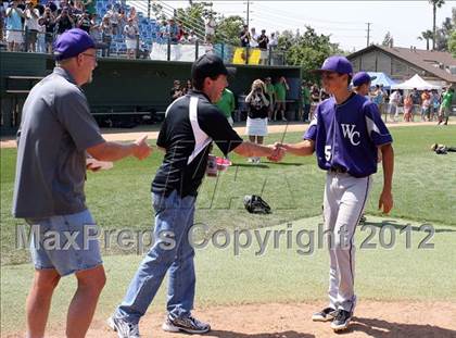 Thumbnail 1 in Paraclete vs. Woodcrest Christian (CIF SS D5 Final) photogallery.