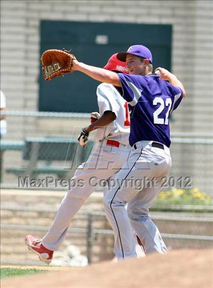 Thumbnail 2 in Paraclete vs. Woodcrest Christian (CIF SS D5 Final) photogallery.