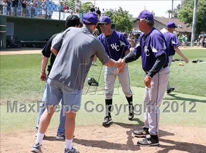 Thumbnail 1 in Paraclete vs. Woodcrest Christian (CIF SS D5 Final) photogallery.