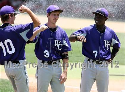Thumbnail 2 in Paraclete vs. Woodcrest Christian (CIF SS D5 Final) photogallery.