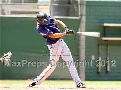 Thumbnail 2 in Paraclete vs. Woodcrest Christian (CIF SS D5 Final) photogallery.