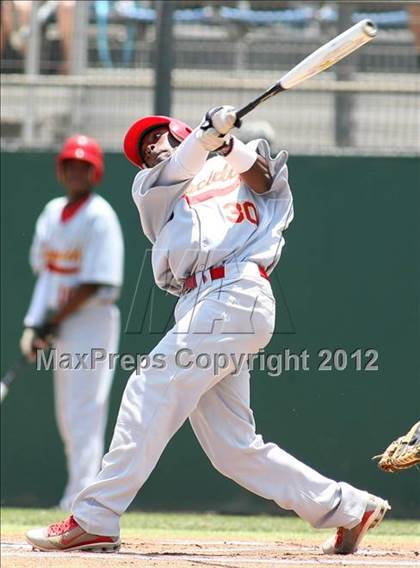 Thumbnail 1 in Paraclete vs. Woodcrest Christian (CIF SS D5 Final) photogallery.