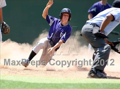 Thumbnail 2 in Paraclete vs. Woodcrest Christian (CIF SS D5 Final) photogallery.