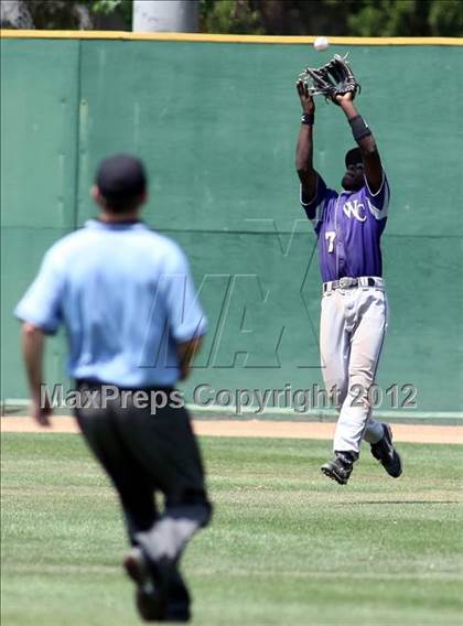 Thumbnail 3 in Paraclete vs. Woodcrest Christian (CIF SS D5 Final) photogallery.