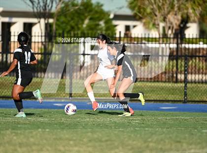 Thumbnail 1 in St. Petersburg Catholic @ Out-of-Door Academy (ODA Preseason Jamboree) photogallery.