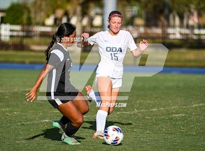 Thumbnail 2 in St. Petersburg Catholic @ Out-of-Door Academy (ODA Preseason Jamboree) photogallery.