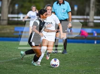 Thumbnail 1 in St. Petersburg Catholic @ Out-of-Door Academy (ODA Preseason Jamboree) photogallery.