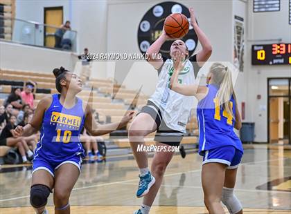 Thumbnail 1 in Valparaiso vs Carmel  (IBCA / IHSAA Team Showcase)  photogallery.