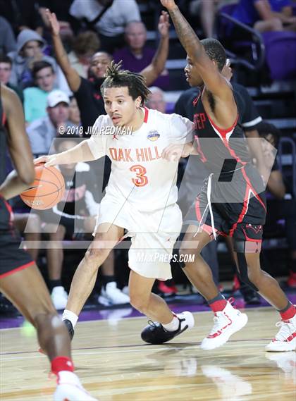 Thumbnail 3 in Oak Hill Academy vs. Imhotep Charter (City of Palms Classic) photogallery.