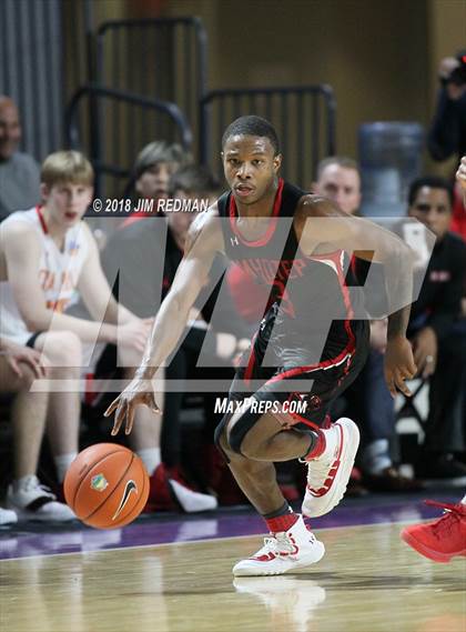 Thumbnail 2 in Oak Hill Academy vs. Imhotep Charter (City of Palms Classic) photogallery.
