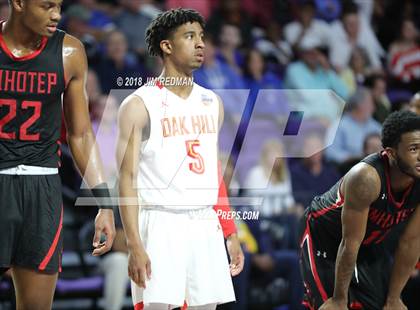 Thumbnail 2 in Oak Hill Academy vs. Imhotep Charter (City of Palms Classic) photogallery.
