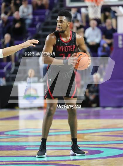 Thumbnail 2 in Oak Hill Academy vs. Imhotep Charter (City of Palms Classic) photogallery.