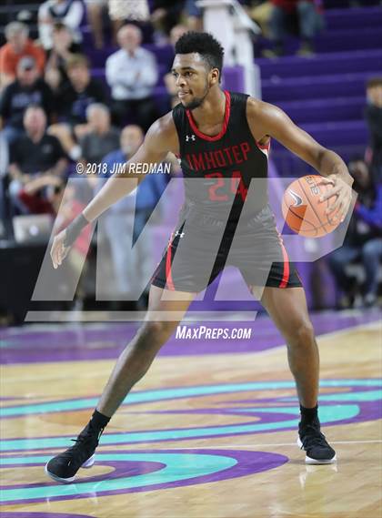 Thumbnail 3 in Oak Hill Academy vs. Imhotep Charter (City of Palms Classic) photogallery.