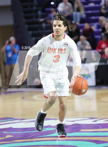 Thumbnail 2 in Oak Hill Academy vs. Imhotep Charter (City of Palms Classic) photogallery.